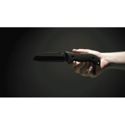 Cuchillo fijo negro Bedrock Sheeosfoot SCHRADE