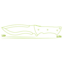 Cuchillo de hoja fija SCHRADE