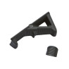 AFG2 Angled Fore grip polymer w/picatinny Black