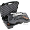 Caja MTM para revolver.- pistola.  8.5"  negra