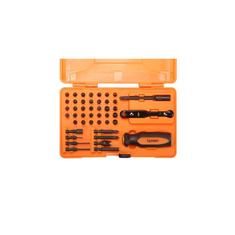 Destornillador Lyman y accesorios 45 piezas