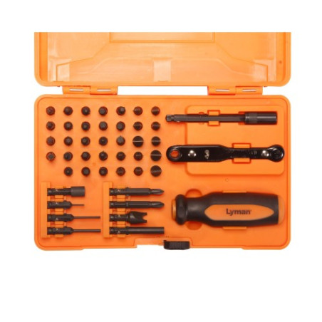 Destornillador Lyman y accesorios 45 piezas