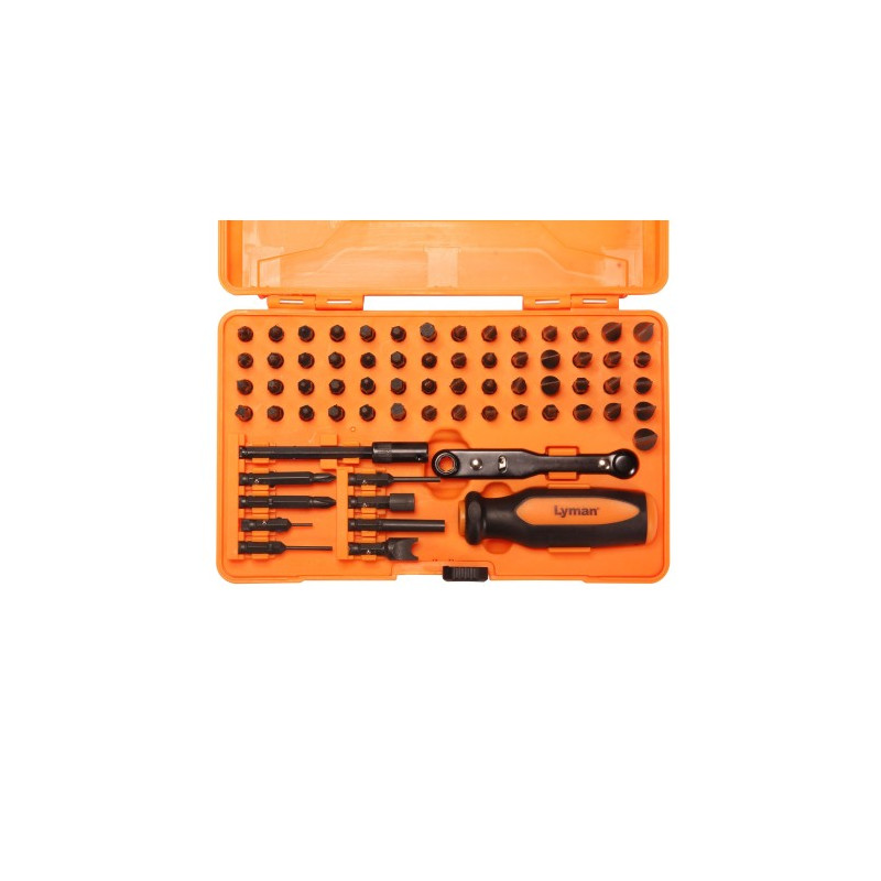 Destornillador Lyman y accesorios 68 piezas