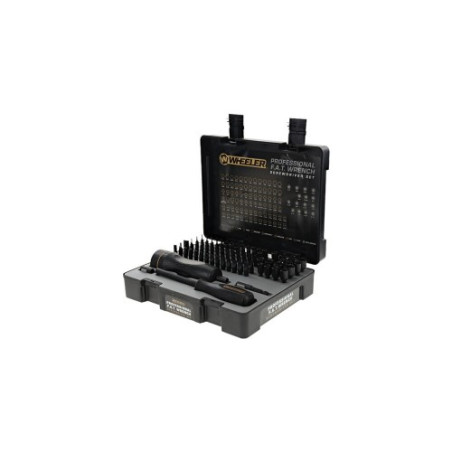 Destornillador Presion Wheeler y accesorios 100 piezas