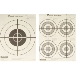 Dianas BR doble cara Rifle y Pistol 250un OB