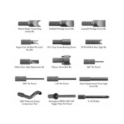 Kit de 17 puntas para destornillador Wheeler
