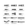 Kit de 17 puntas para destornillador Wheeler