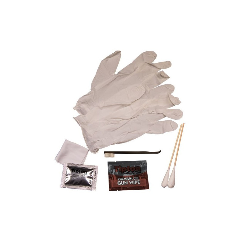 Kit de limpieza  M&P para arma corta desechable.