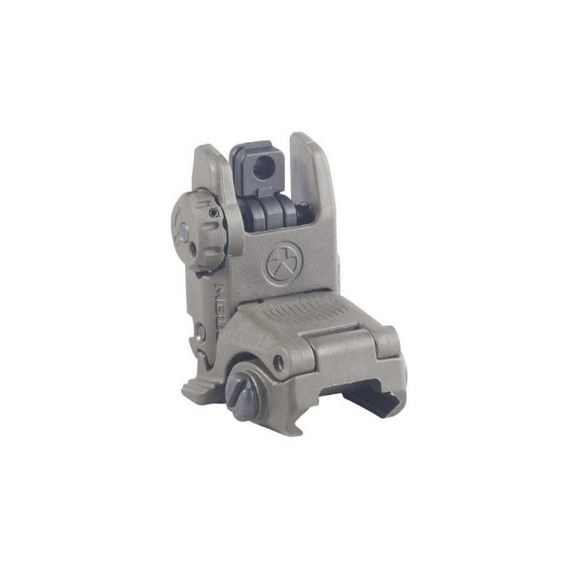 Mbus Rear Sight Flip-up Polymer AR-15 ODG