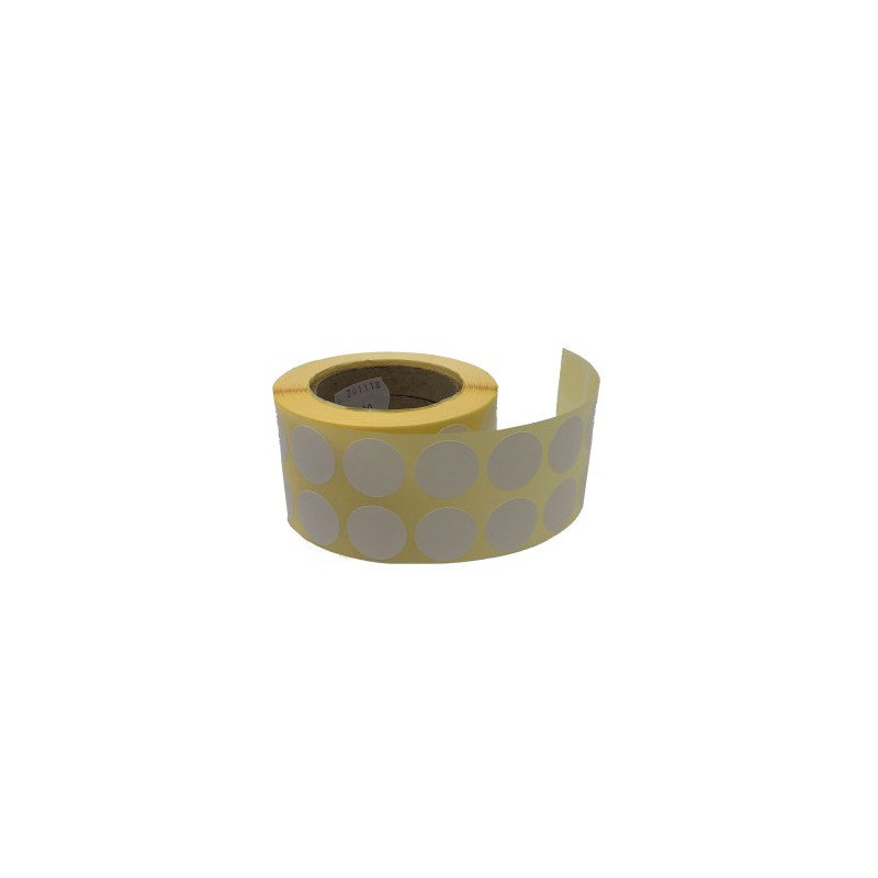 Parches Blancos 15mm.   1 Rollo