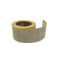 Parches Blancos 20mm.   1 Rollo