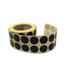 Parches Negros  20mm.   1 Rollo
