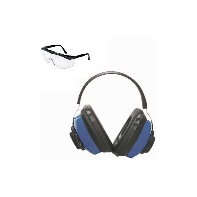 Safety Value Pack Gafa Transp. casco azul