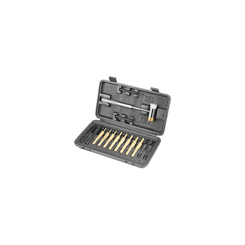 Set botadores y martillo wheeler caja de plastic