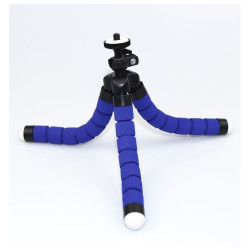 Tripode Cronografo para mesa (7-17cm) Azul