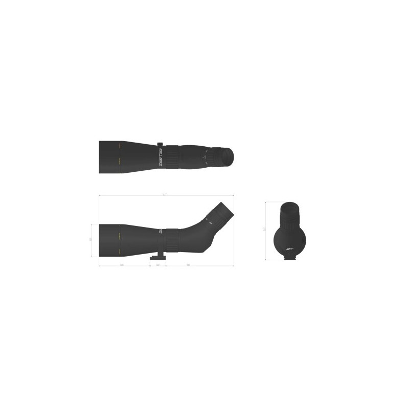 Visor ZeroTech Thrive HD 2060x85mm ED con óptica ED