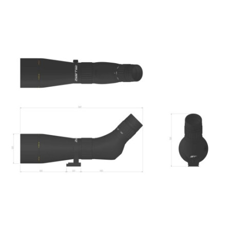Visor ZeroTech Thrive HD 2060x85mm ED con óptica ED