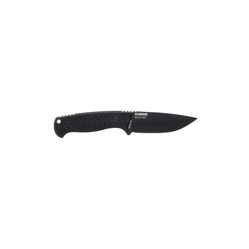 Cuchillo fijo negro Wolverine SCHRADE