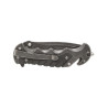 Navaja Smith & Wesson en carbono negra hoja semi dentada